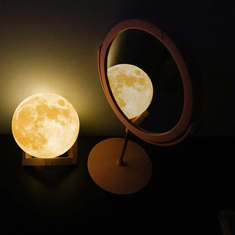 LED Night Light 3D Print Moon lamp